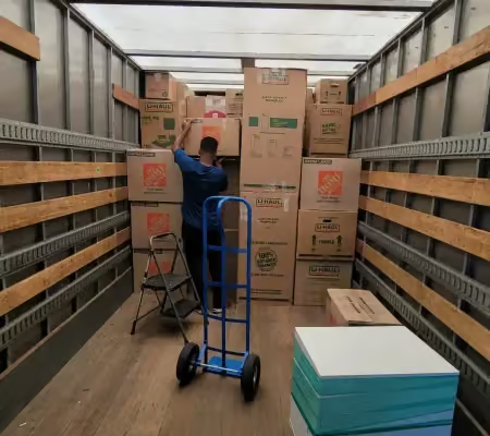 All Day Movers Long Distance Moving Truck Red Deer