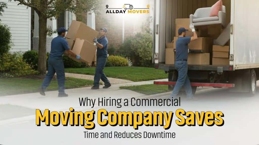 Why Hiring a Commercial Moving Company Saves Time and Reduces Downtime
