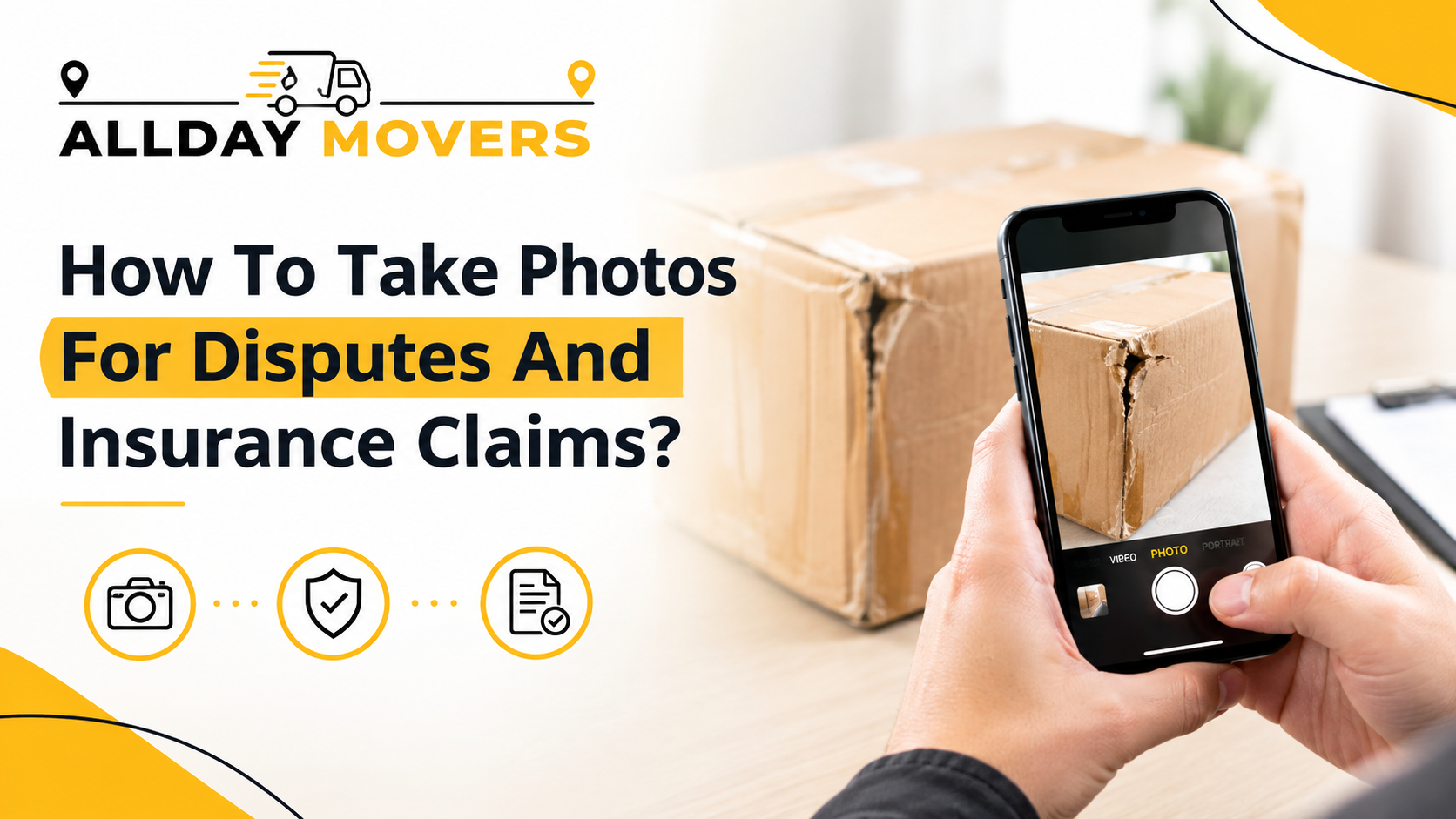 How To Take Photos For Disputes And Insurance Claims?