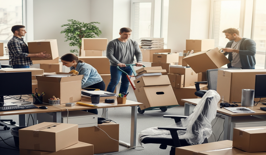 Office movers services